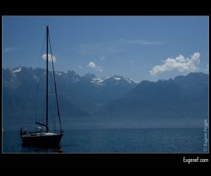 Sailing in Switzerland