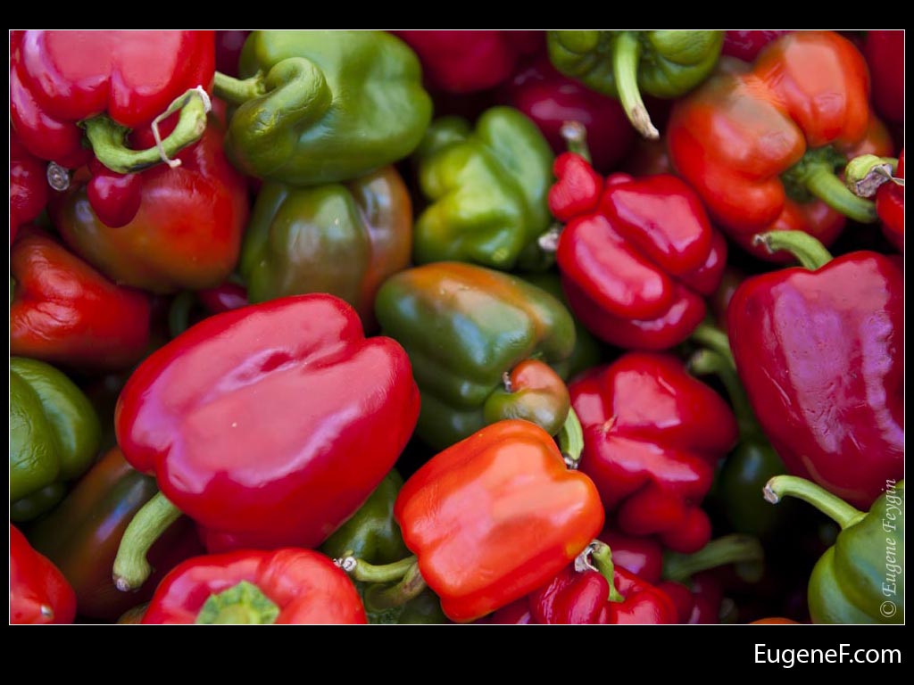 Red Green Peppers