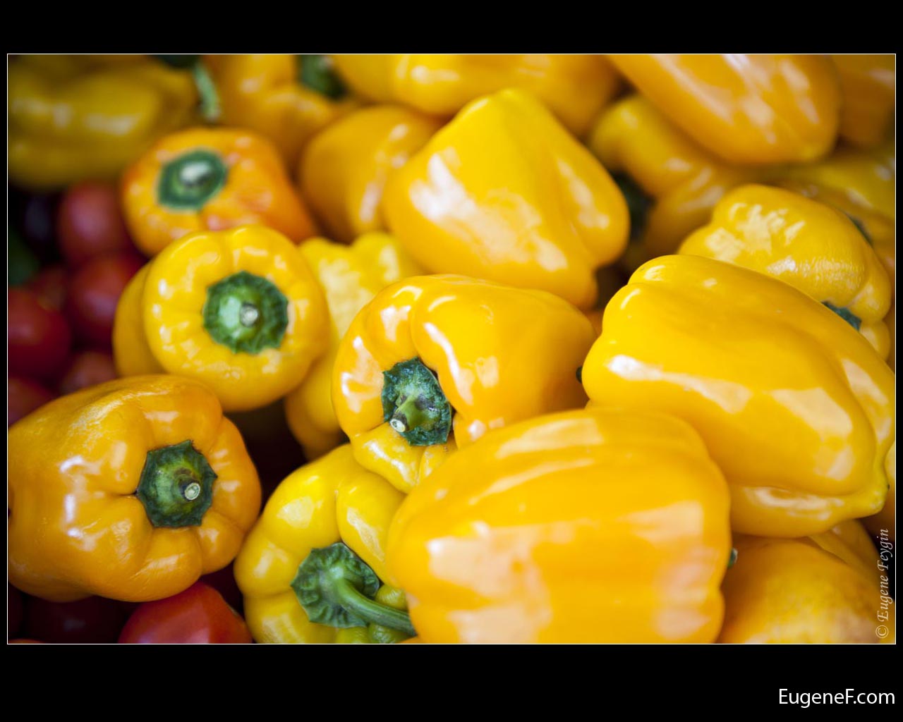 Yellow Bell Pepper Tomatoes