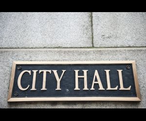City Hall Building Plate