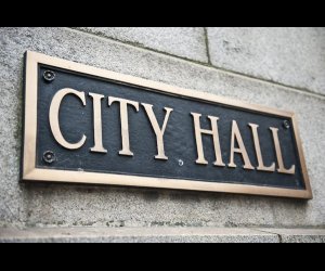 City Hall Name Board