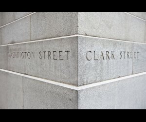 Intersection of Washington and Clark Street