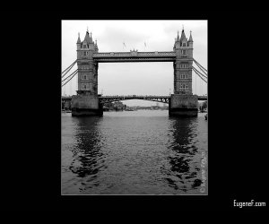 Historical British Tower Bridge