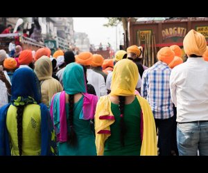 Sikh Procession in Delhi