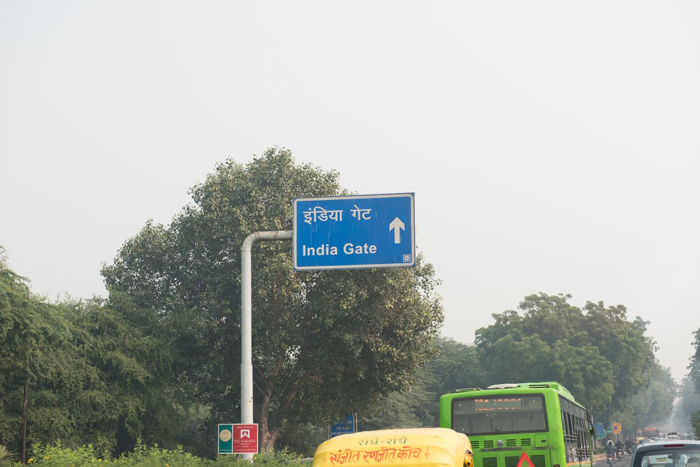 Guidepost To India Gate